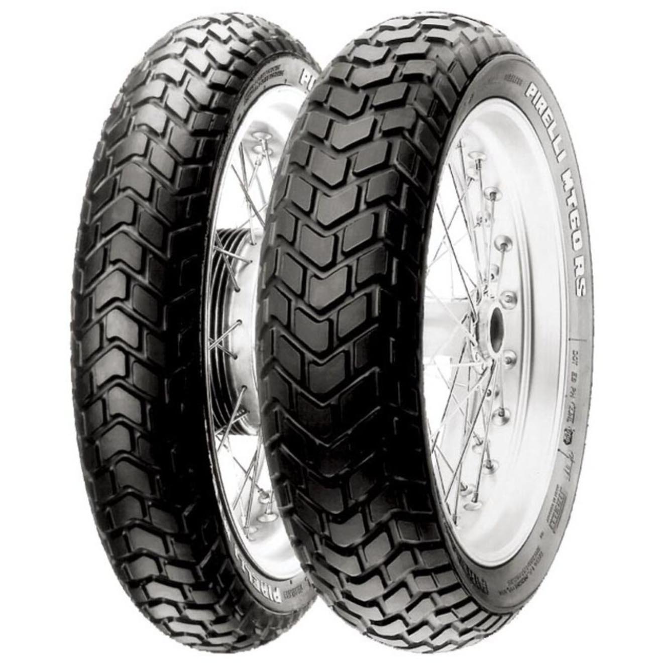 Pneu Moto Pirelli MT60 110/90 R17 60P - Pneu Route été - Dimension 110/90-17